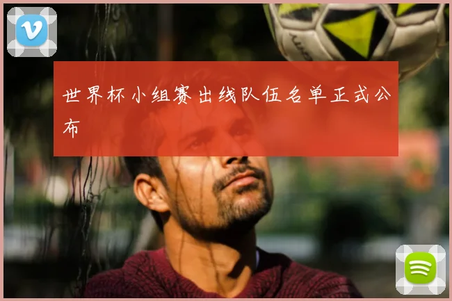 世界杯小组赛出线队伍名单正式公布